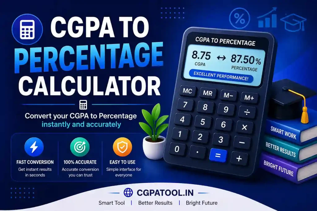 CGPA to Percentage Calculator