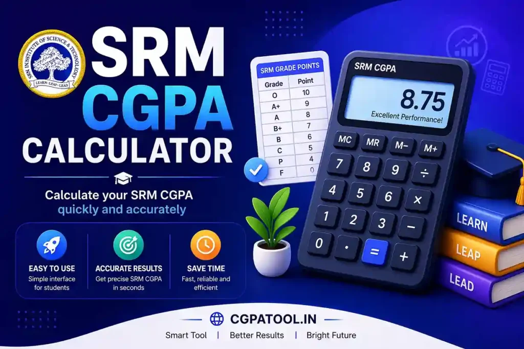SRM CGPA Calculator
