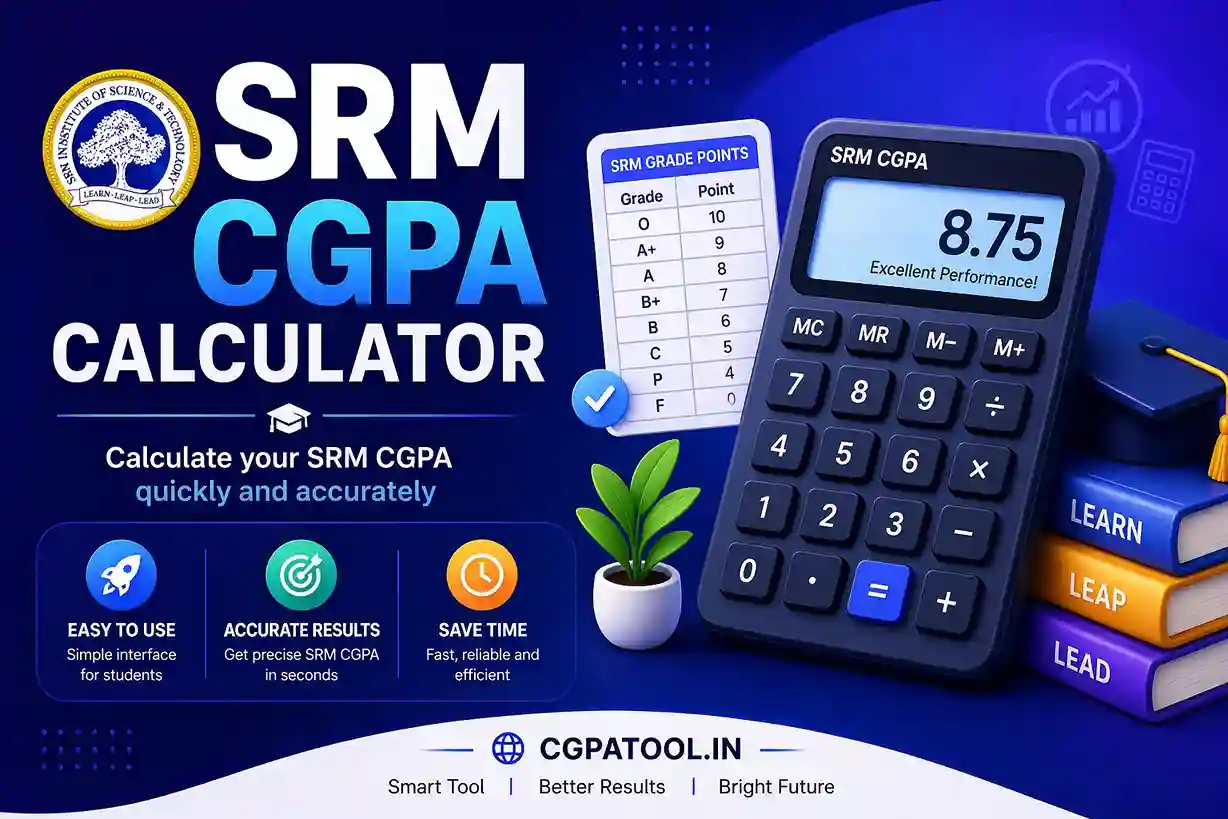 SRM CGPA Calculator