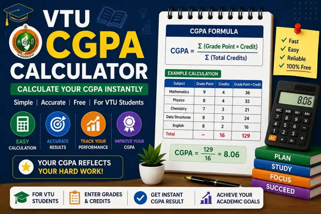 VTU CGPA Calculator