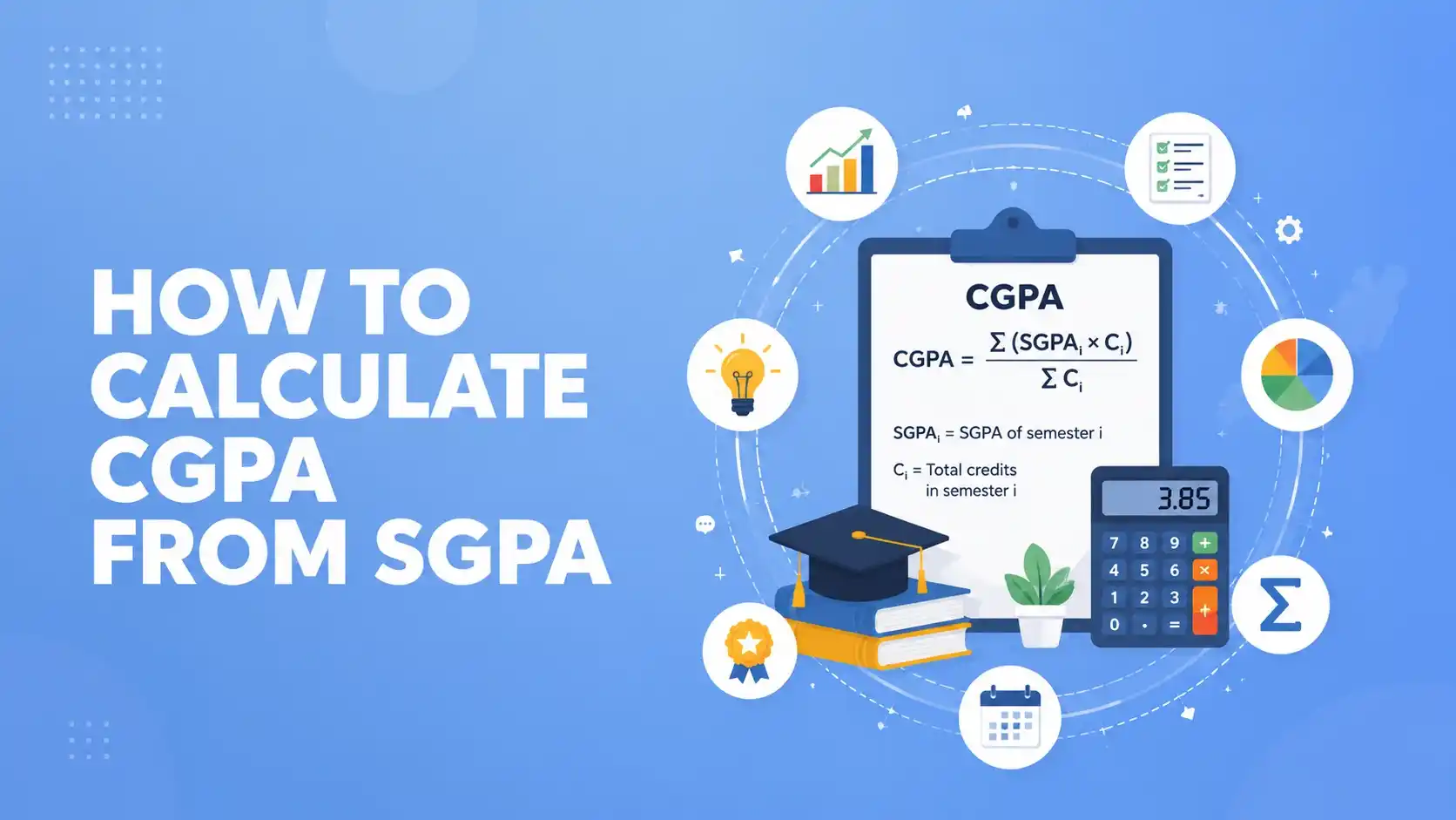 how to calculate cgpa from sgpa